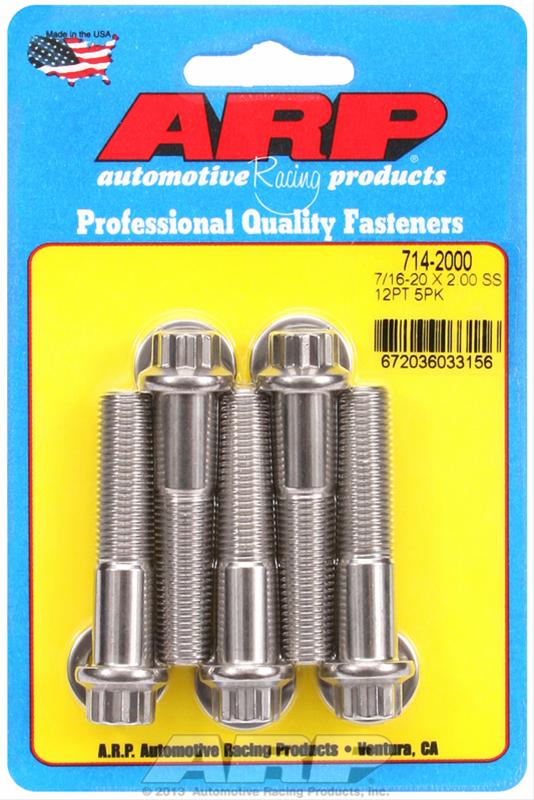 ARP Stainless Steel Bolts 714-2000