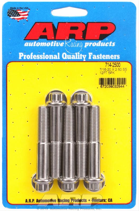 ARP Stainless Steel Bolts 714-2500