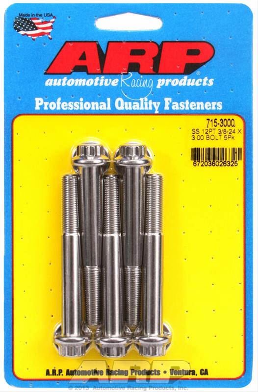 ARP Stainless Steel Bolts 715-3000