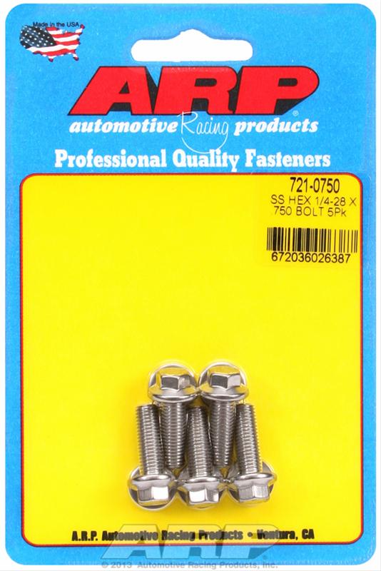 ARP Stainless Steel Bolts 721-0750