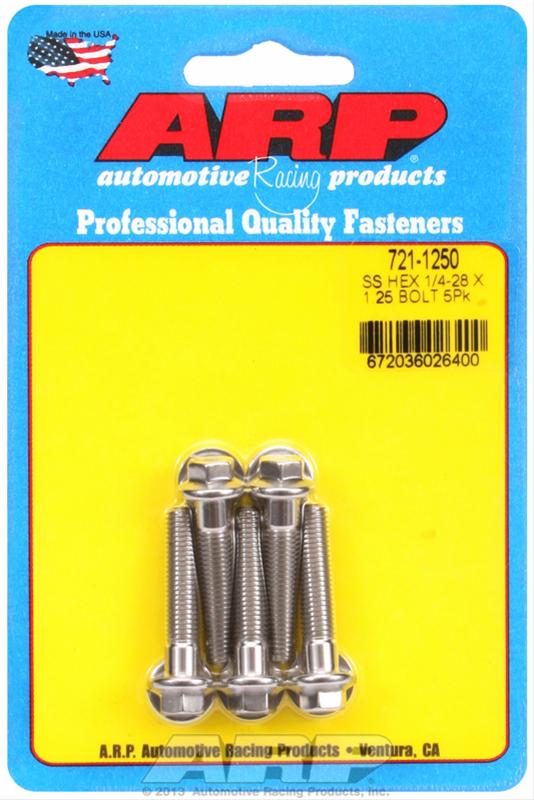 ARP Stainless Steel Bolts 721-1250