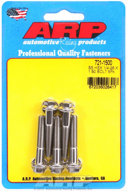 ARP Stainless Steel Bolts 721-1500