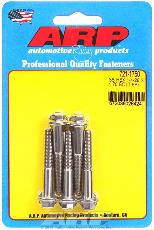 ARP Stainless Steel Bolts 721-1750