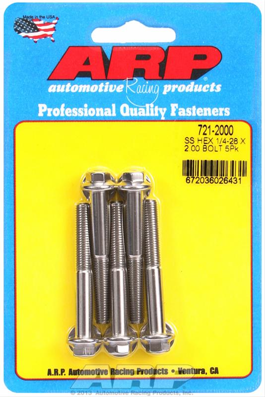 ARP Stainless Steel Bolts 721-2000