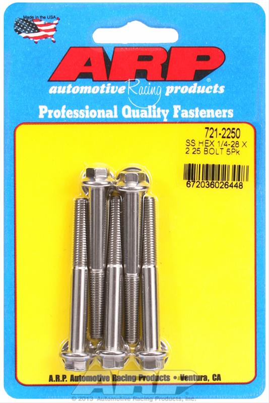 ARP Stainless Steel Bolts 721-2250