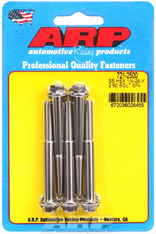 ARP Stainless Steel Bolts 721-2500