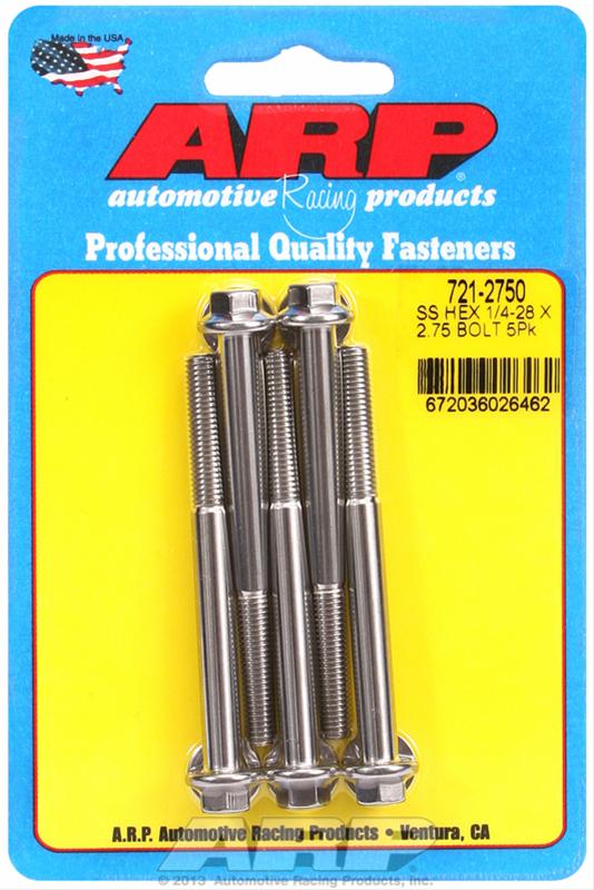 ARP Stainless Steel Bolts 721-2750