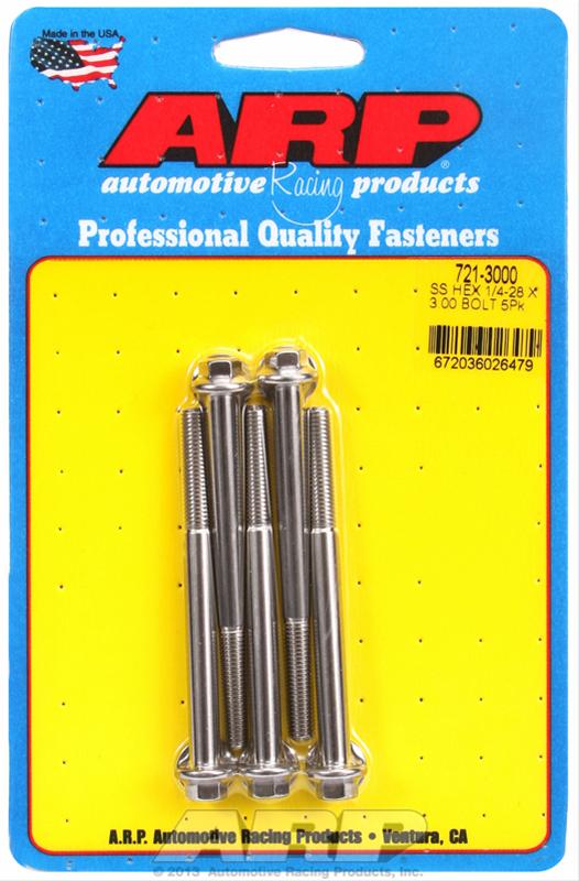 ARP Stainless Steel Bolts 721-3000