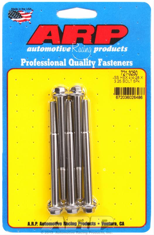 ARP Stainless Steel Bolts 721-3250