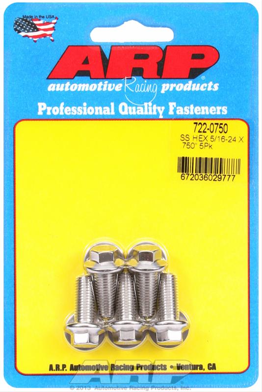 ARP Stainless Steel Bolts 722-0750