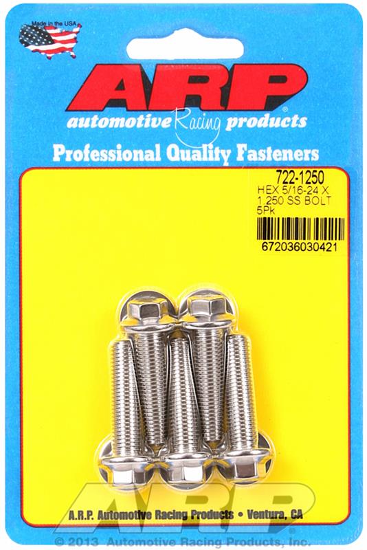 ARP Stainless Steel Bolts 722-1250