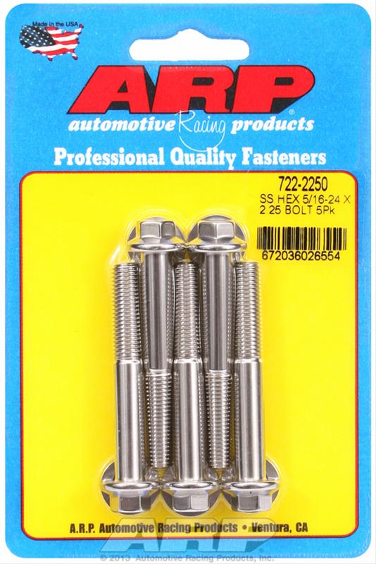 ARP Stainless Steel Bolts 722-2250