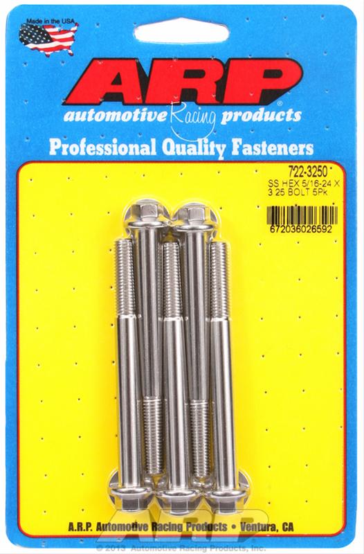 ARP Stainless Steel Bolts 722-3250