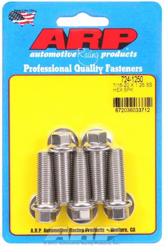 ARP Stainless Steel Bolts 724-1250