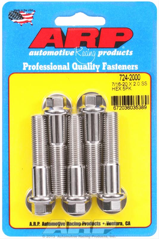 ARP Stainless Steel Bolts 724-2000