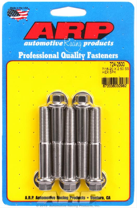 ARP Stainless Steel Bolts 724-2500
