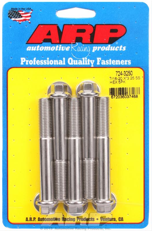 ARP Stainless Steel Bolts 724-3250
