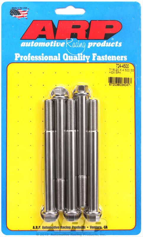 ARP Stainless Steel Bolts 724-4500