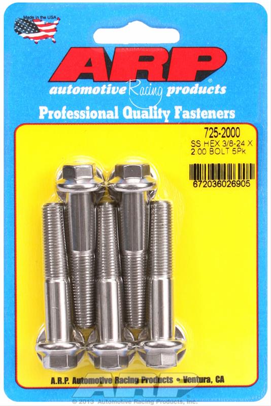 ARP Stainless Steel Bolts 725-2000