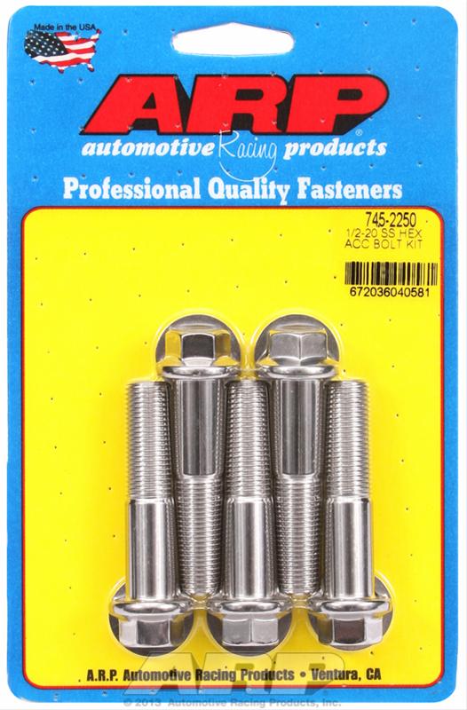ARP Stainless Steel Bolts 745-2250
