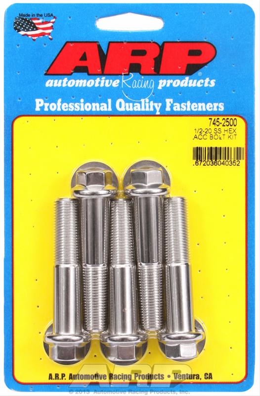ARP Stainless Steel Bolts 745-2500