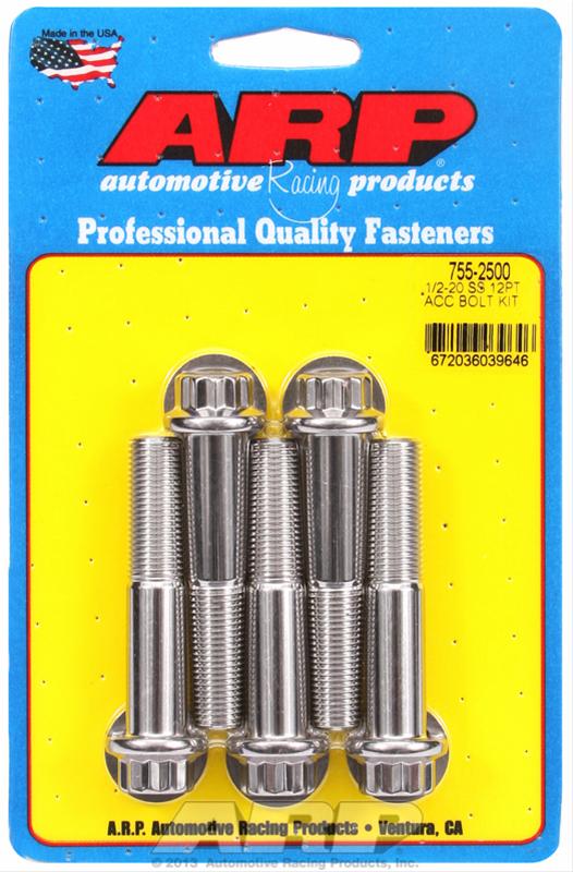 ARP Stainless Steel Bolts 755-2500