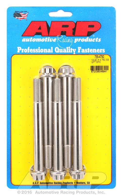 ARP Stainless Steel Bolts 755-4750