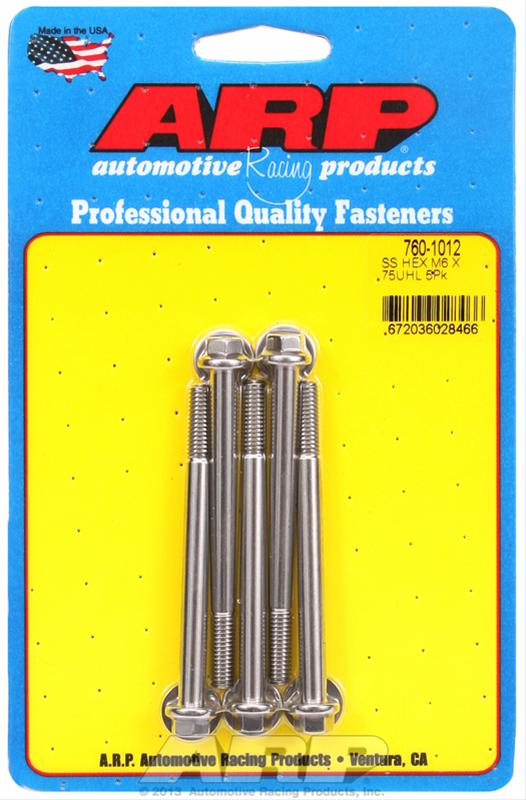 ARP Stainless Steel Bolts 760-1012
