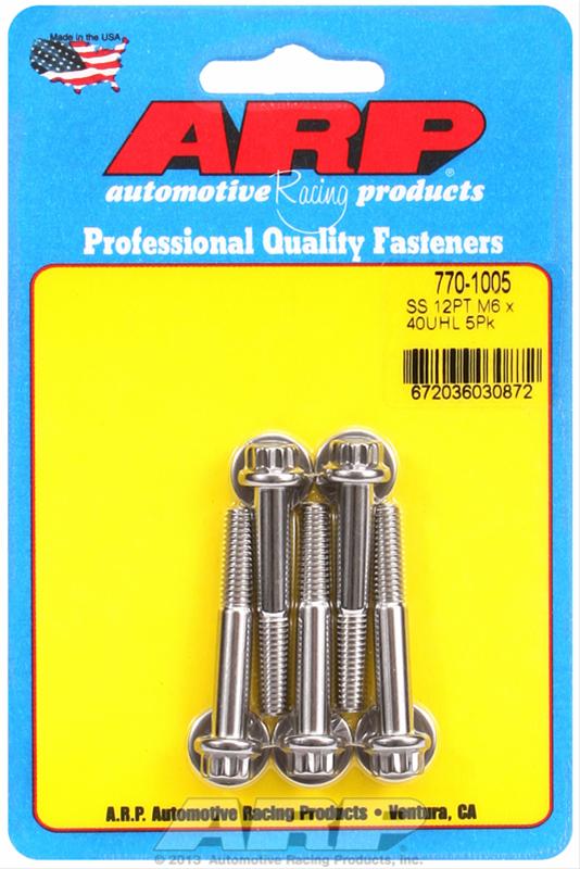 ARP Stainless Steel Bolts 770-1005