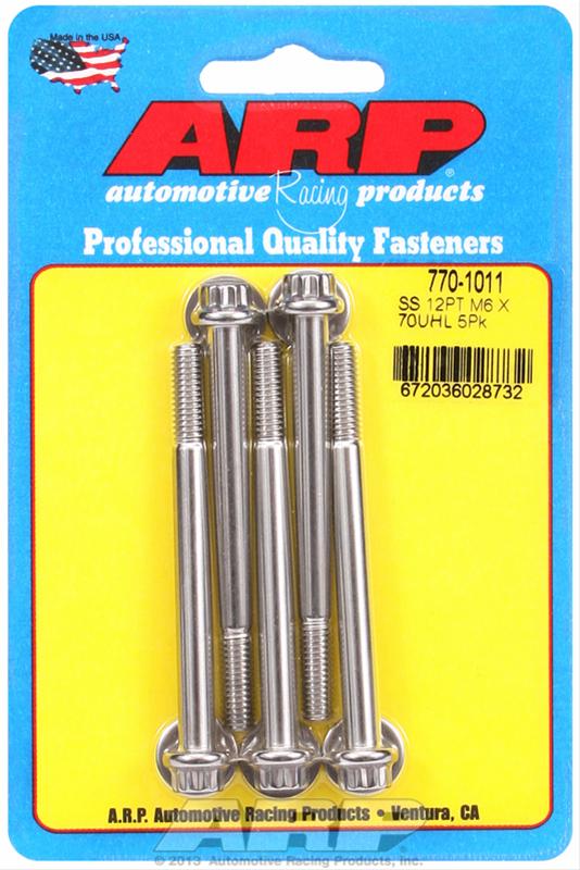 ARP Stainless Steel Bolts 770-1011