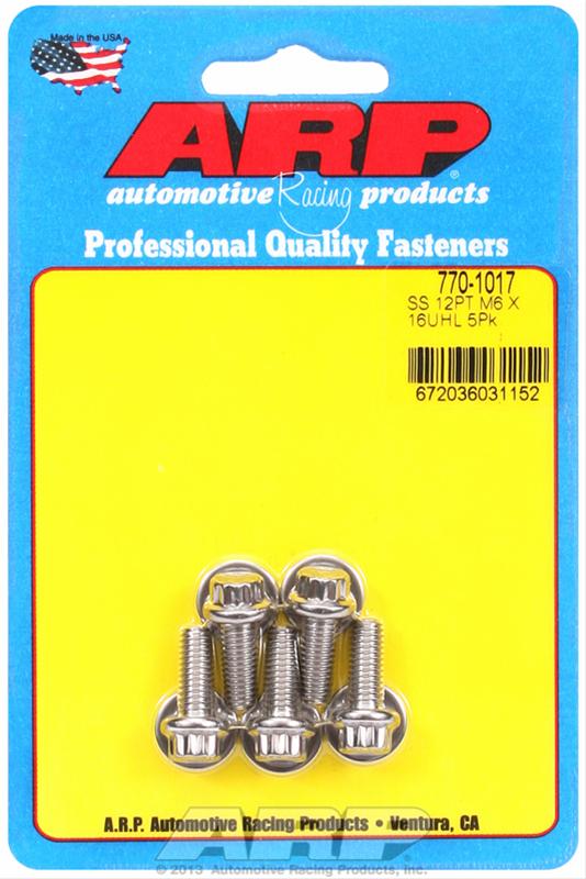 ARP Stainless Steel Bolts 770-1017