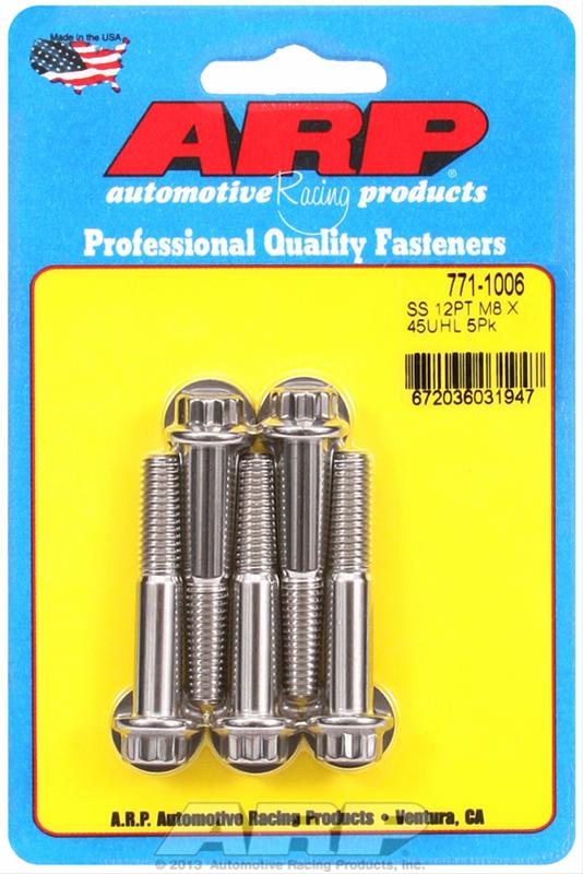 ARP Stainless Steel Bolts 771-1006