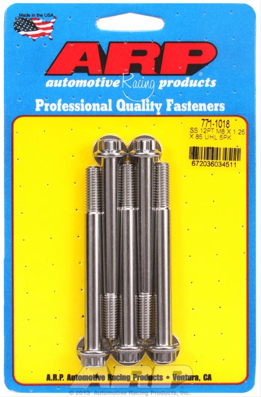 ARP Stainless Steel Bolts 771-1018