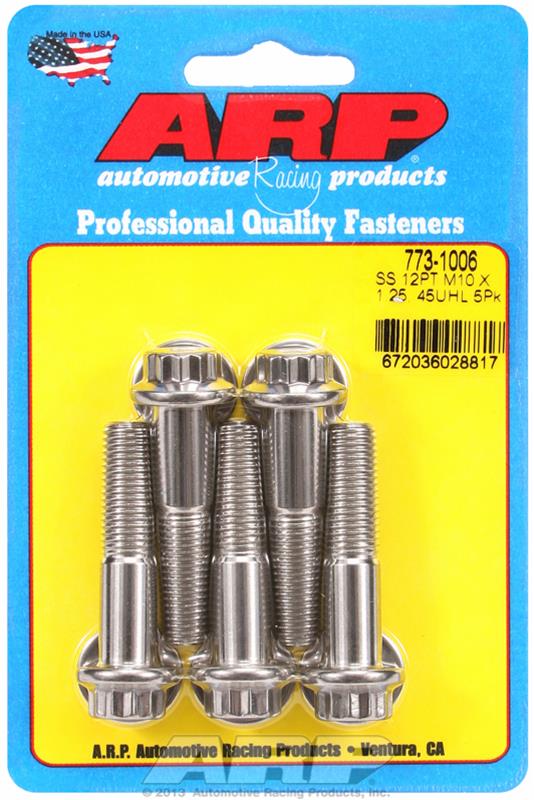 ARP Stainless Steel Bolts 773-1006