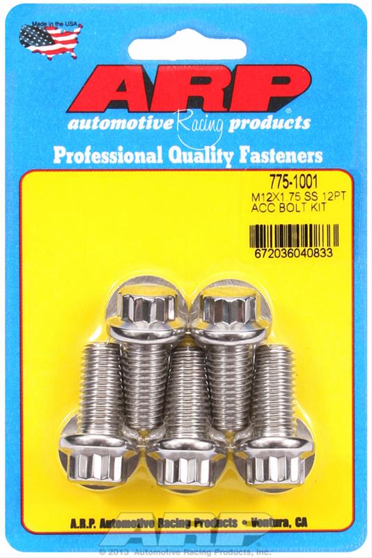 ARP Stainless Steel Bolts 775-1001