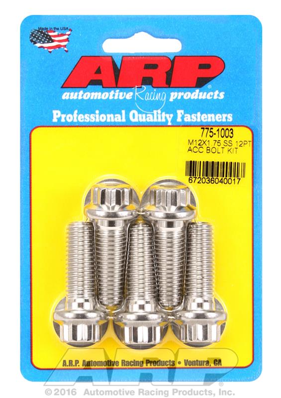 ARP Stainless Steel Bolts 775-1003