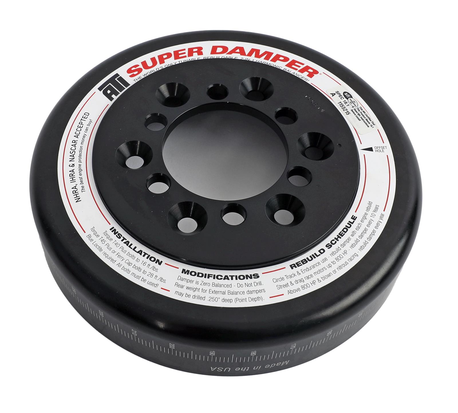 ATI Performance Products Harmonic Balancer Components ATI916612