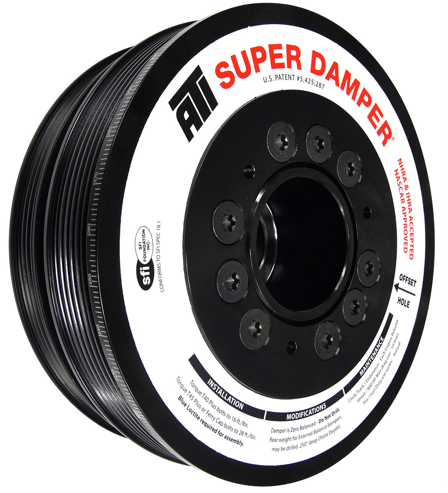 ATI Super Damper Serpentine Series Harmonic Balancers ATI918487