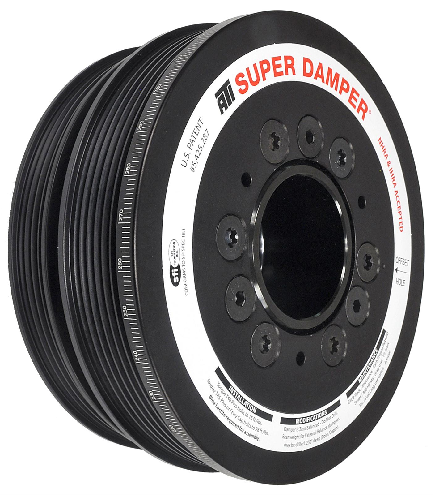 ATI Super Damper Serpentine Series Harmonic Balancers ATI917278