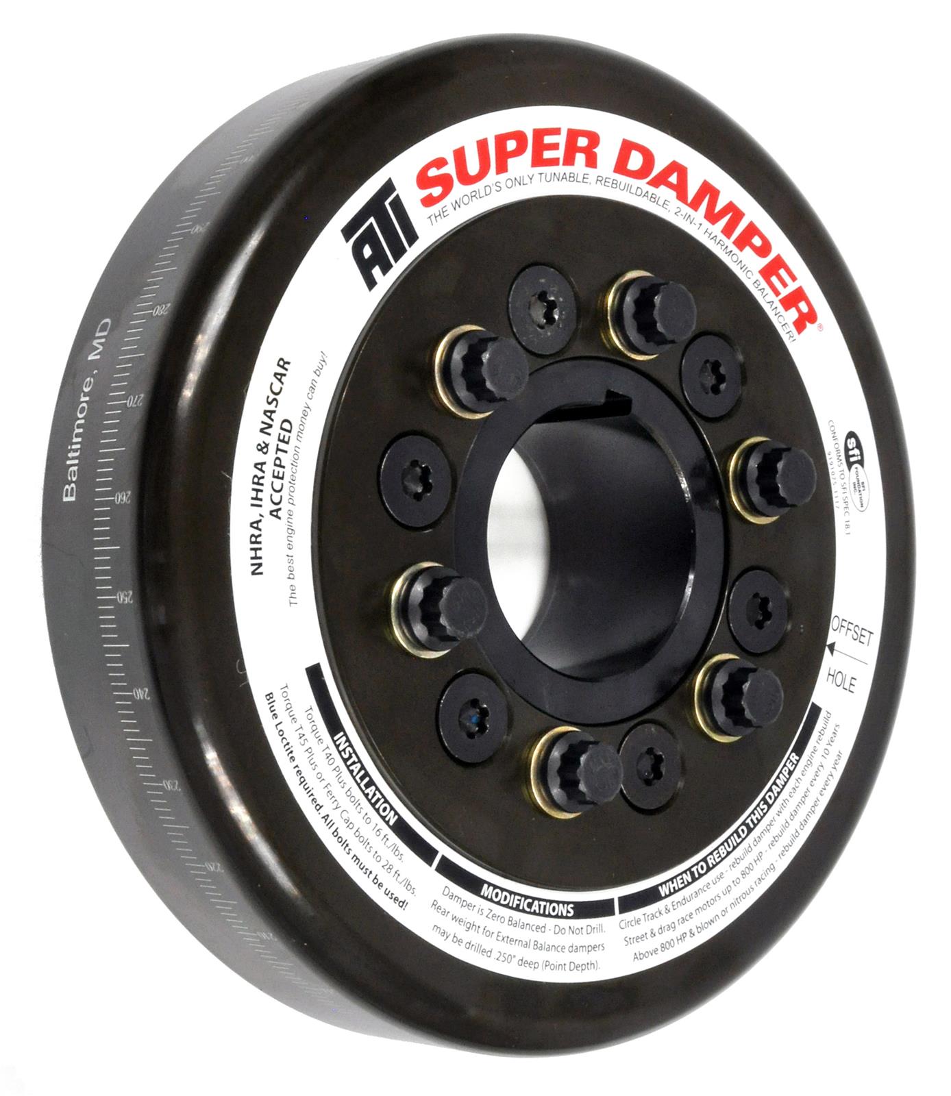 ATI Super Damper Diesel Harmonic Balancers ATI917363