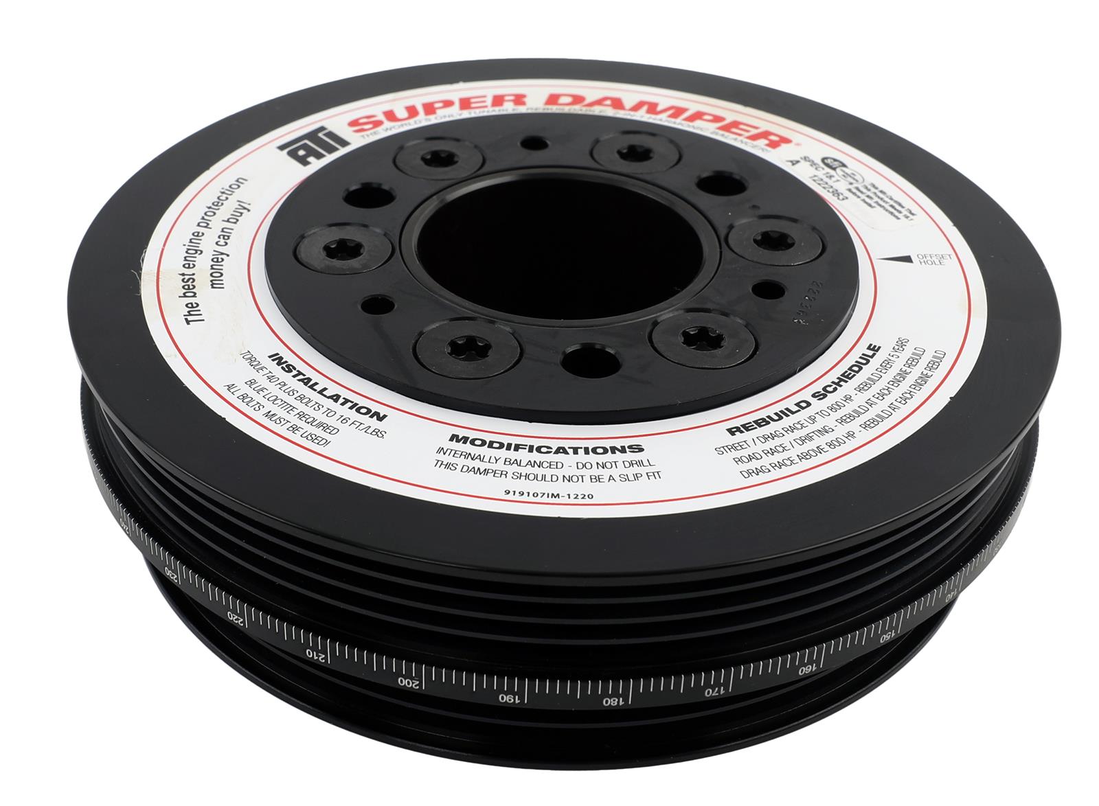 ATI Super Damper Serpentine Series Harmonic Balancers ATI917756