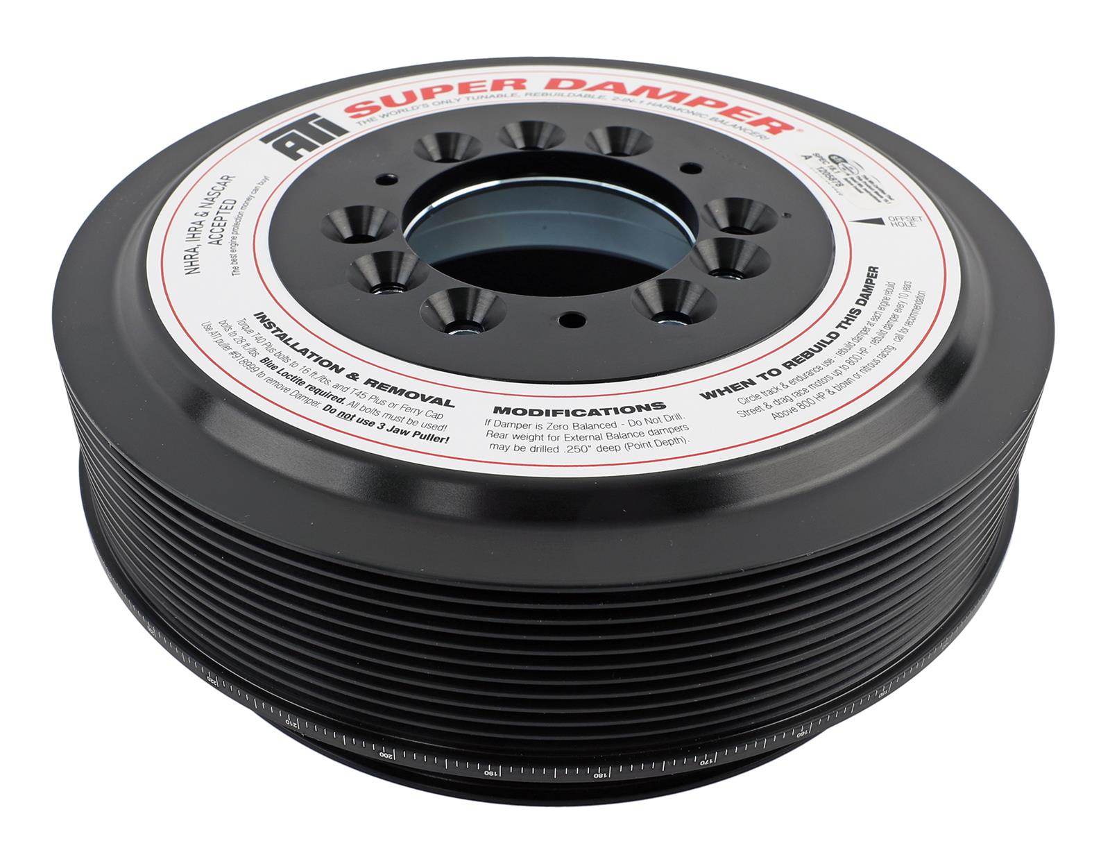 ATI Super Damper Serpentine Series Harmonic Balancers ATI918624