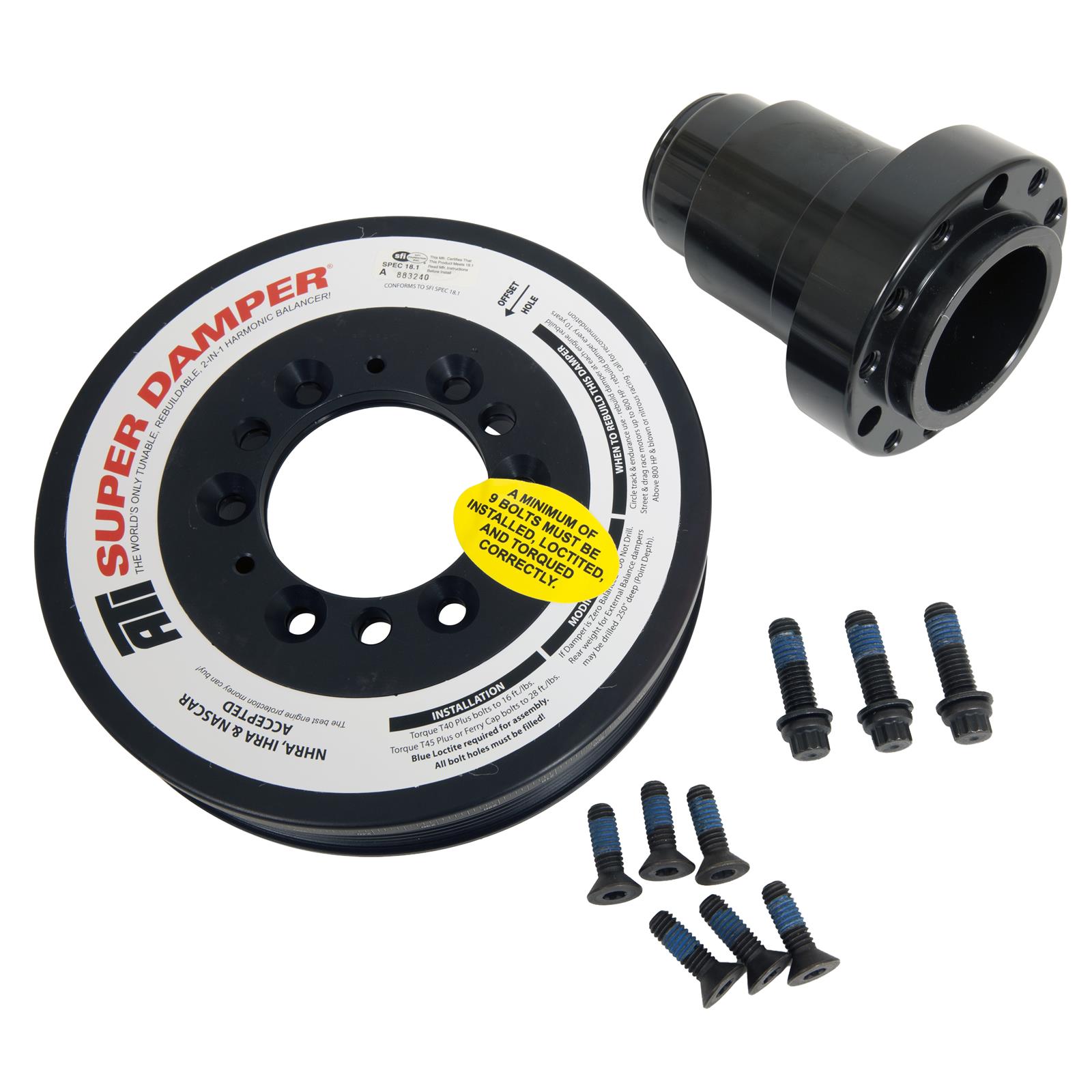 ATI Super Damper Serpentine Series Harmonic Balancers ATI918644