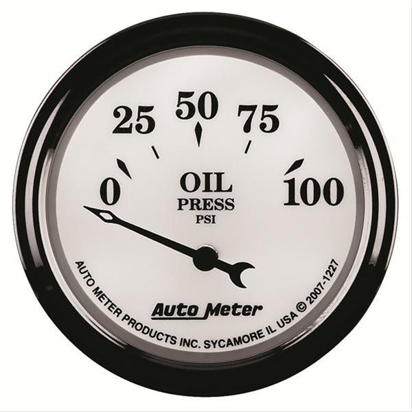 AutoMeter Old Tyme White II Analog Gauges 1227