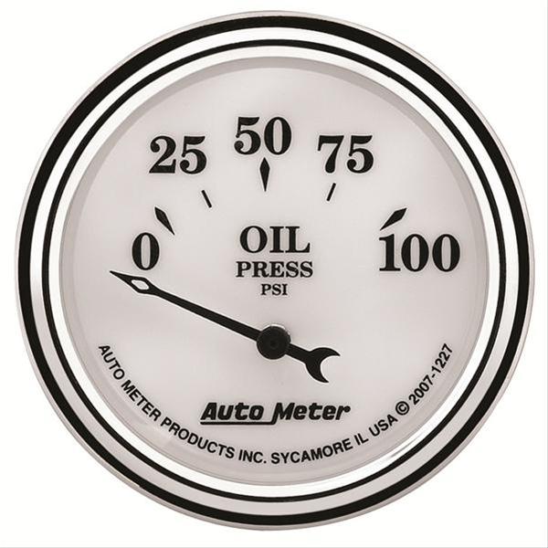 AutoMeter Old Tyme White II Analog Gauges 1227