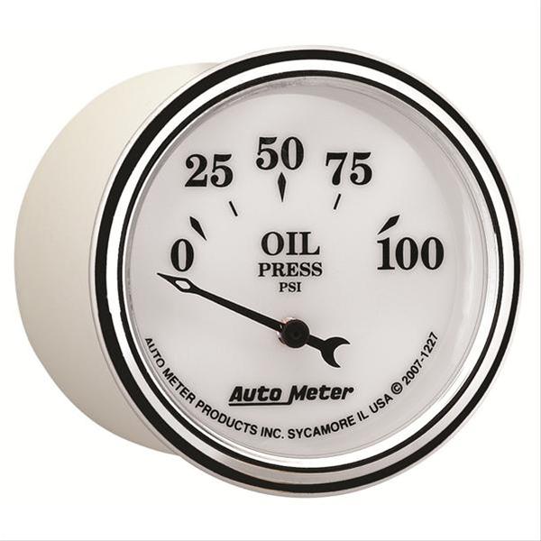 AutoMeter Old Tyme White II Analog Gauges 1227