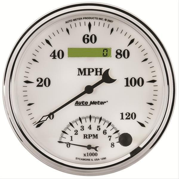 AutoMeter Old Tyme White II Analog Gauge Kits 1290
