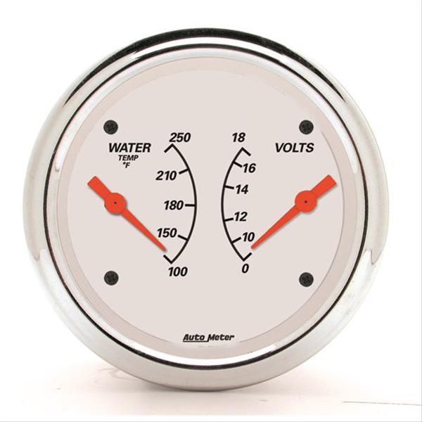 AutoMeter Arctic White Analog Gauge Kits 1330