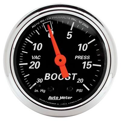 AutoMeter Designer Black Analog Gauges 1471