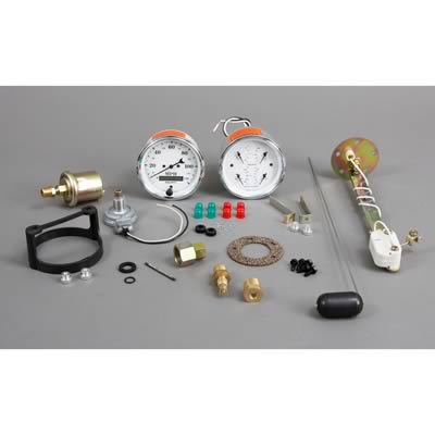 AutoMeter Old Tyme White Series Analog Gauge Kits 1600